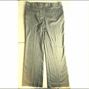 Evan Picone ~ Gray Striped Dress Pants